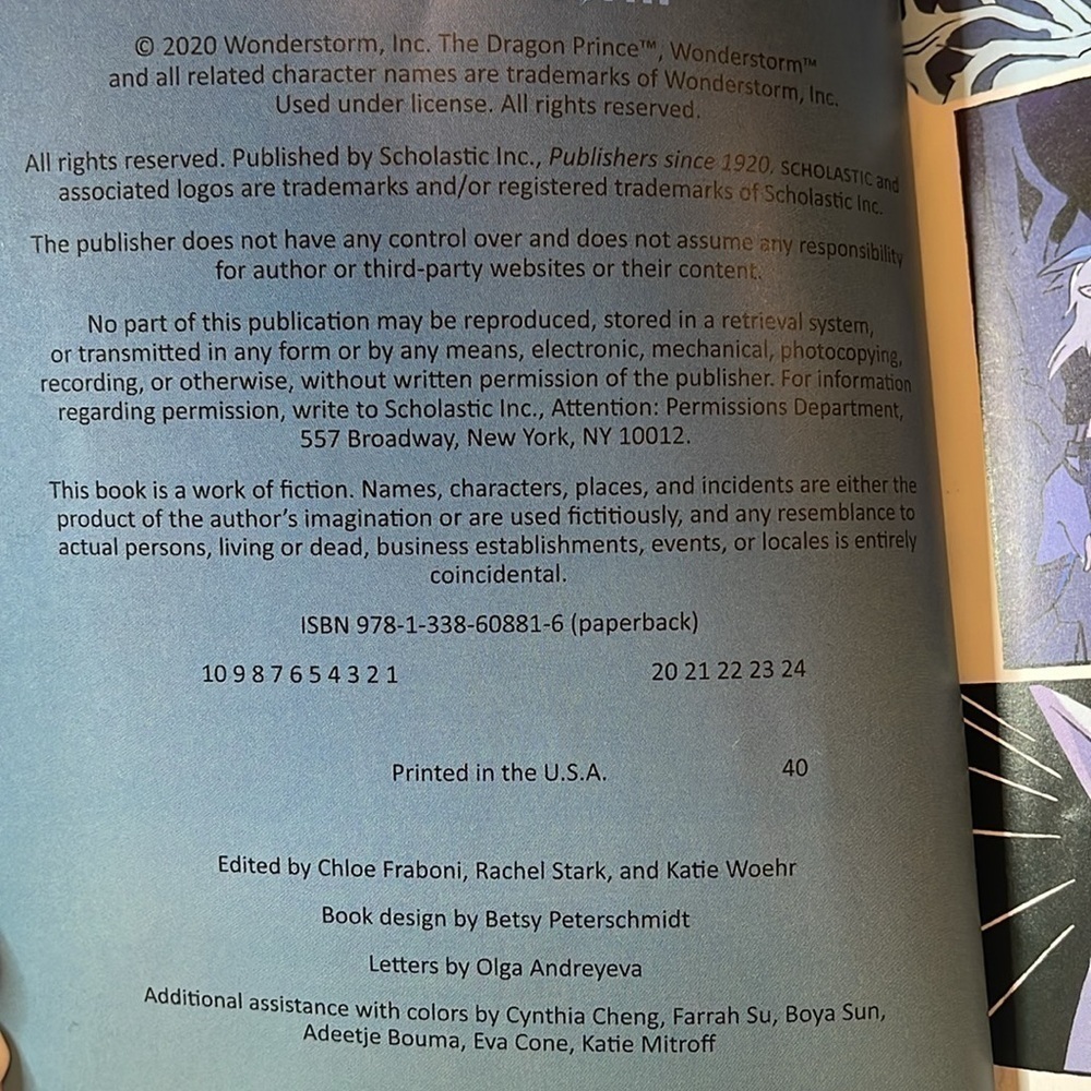 🟢 3/$15 The Dragon Prince Through The Moon Graphic Novel - Picture 3 of 3
